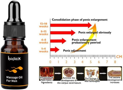 Pure Natural Botanical Oil Men Cock Enlarge Essence Oil Male Penis Growth Oil Increase Sex Time Dick