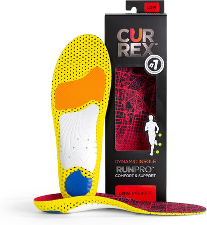 CURREX RunPro Insoles for Running Shoes, Boost Performance for Men & Women